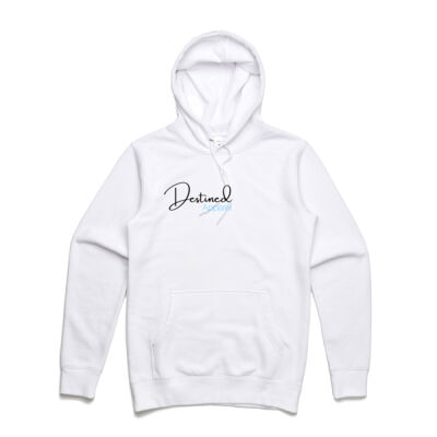 Destined Unisex Hoodie White Thumbnail