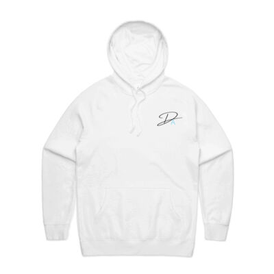 Destined For Greatness Mens Hoodie White Thumbnail